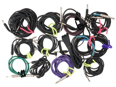 STUDIO STEREO MONO AUDIO JACK MICROPHONE AUX CABLES