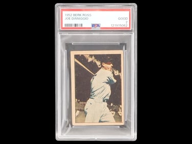 1952 BERK ROSS JOE DIMAGGIO PSA 2