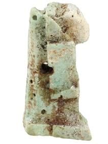 700 TO 200 BC ANCIENT EGYPTIAN FAIENCE AMULET PENDANT