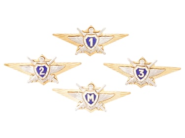 RUSSIAN AEROSPACE FORCES QUALIFICATION BADGES