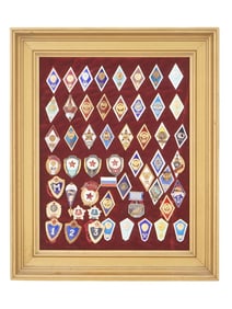 LOT OF RUSSIAN SOVIET ERA SCHOOL GRADUATION BADGES