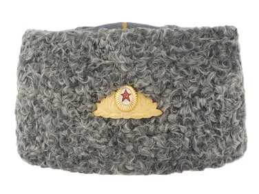 RUSSIAN SOVIET USSR ARMY GENERAL PAPAKHA HEADDRESS