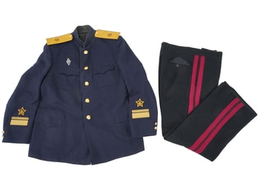 WWII RUSSIAN SOVIET NAVAL INTELLIGENCE ADMIRALS UNIFORM