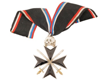 BERMONDT AVALOV CROSS OF WEST RUSSIAN VOLUNTEER ARMY