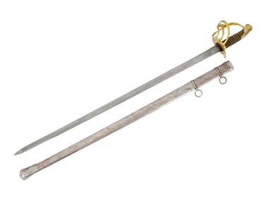 ANTIQUE RUSSIAN ST ANNE CUIRASSIER REGIMENT SWORD