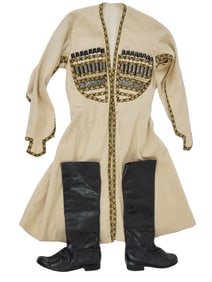 IMPERIAL RUSSIAN CZAR CONVOY UNIFORM AND LEATHER BOOTS
