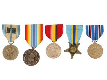 COLLECTION OF AMERICAN AND ALLIED MILITARY MEDALS