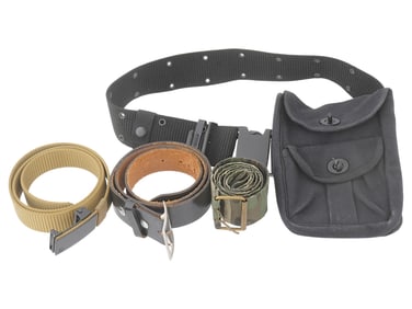 MILITARY SPECIAL FORCES BELT POUCH AND VARIOUS BELTS