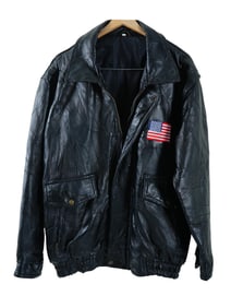 VINTAGE AMERICAN AIRFORCE LEATHER BOMBER JACKET XL