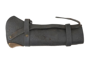 US M1886 CAVALRY CARBINE LEATHER BOOT SCABBARD