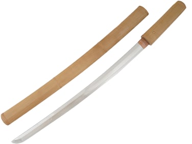 ANTIQUE 18TH C JAPANESE HIZEN TADAYOSHI WAKIZASHI SWORD