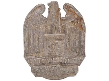 GERMAN WEIMAR REPUBLIC SPORTS BADGE COLOGNE 1928