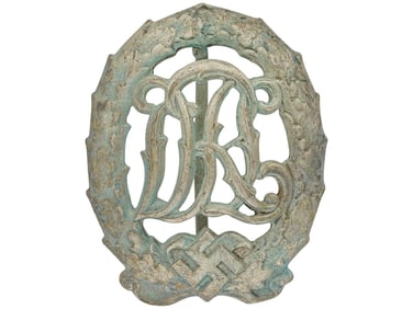 PRE WWII NAZI GERMAN THIRD REICH DRL SPORTS PIN BADGE