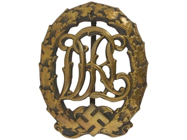 PRE WWII NAZI GERMAN THIRD REICH DRL SPORTS PIN BADGE