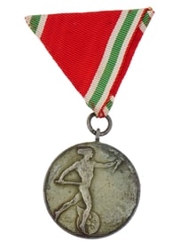 WWI GERMAN KAISER WILHELM II RAILWAY 2ND CL MEDAL