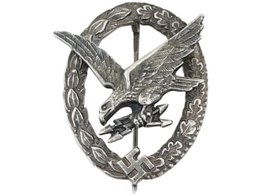 WWII NAZI GERMAN LUFTWAFFE RADIO OPERATOR BADGE