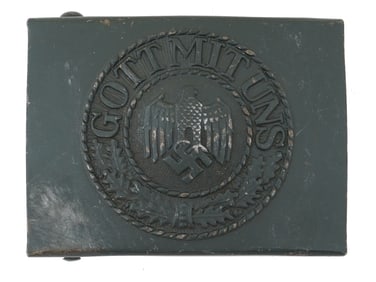 WWII TYPE NAZI GERMAN THIRD REICH SS BELT BUCKLE