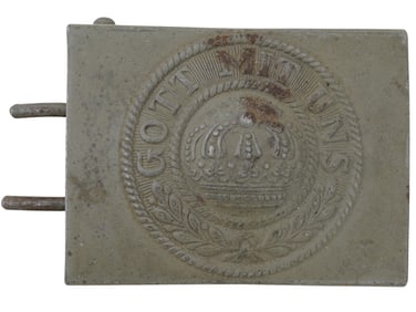 WWI MODEL IMPERIAL GERMAN CROWN BELT BUCKLE