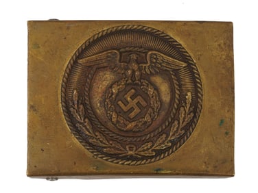 WWII TYPE GERMAN NAZI SA STORM TROOPER BELT BUCKLE
