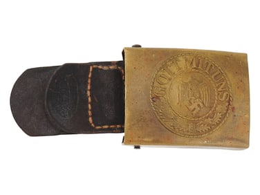 WWII MODEL NAZI GERMAN MILITARY BELT BUCKLE