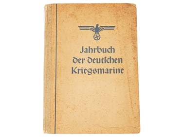 1942 WWII NAZI GERMAN YEARBOOK OF THE KRIEGSMARINE