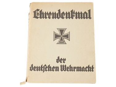 WWII TYPE GERMAN BOOK BY GENERAL VON EISENHART ROTHE
