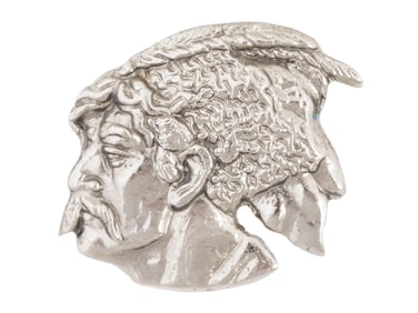 UKRAINIAN COSSACK PORTRAIT MILITARY AWARD BADGE