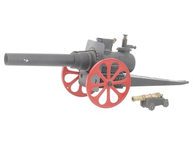 VINTAGE BIG BANG AND GARRISON TOY MODEL CANNONS