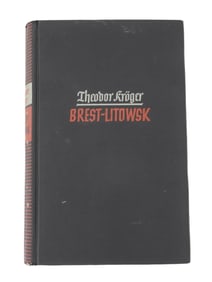 PRE WWII TYPE BOOK F PERSONAL LIBRARY OF ADOLF HITLER