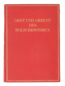 PRE WWII TYPE BOOK F ADOLF HITLER PERSONAL LIBRARY