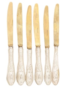 WWII NAZI GERMAN TABLE KNIVES ADOLF HITLER SOLINGEN