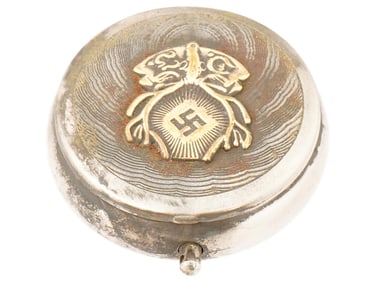 WWII TYPE GERMAN HUNTING SOCIETY POCKET ASHTRAY