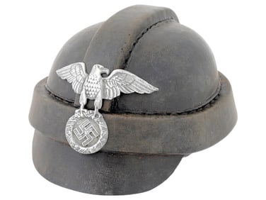 WWII MODEL GERMAN NSKK MOTORCYCLISTS HELMET
