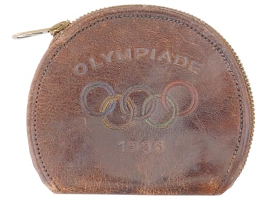 BERLIN 1936 SUMMER OLYMPIC GAMES COIN PURSE
