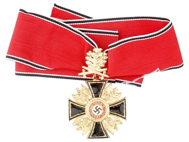 WWII TYPE GERMAN ORDER NSDAP 1ST CLASS WITH RIBBON