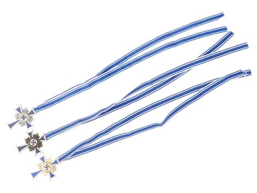 THREE PRE WWII TYPE GERMAN MOTHERS CROSSES 1938