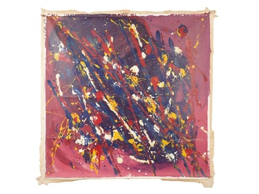 ATTR TO JOHN ANDREW PERELLO ABSTRACT AMERICAN PAINTING