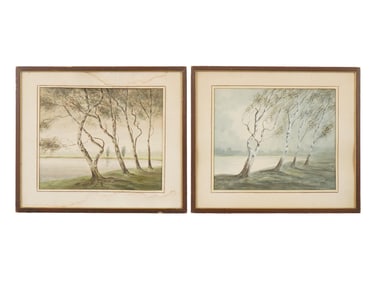 WATERCOLORS LANDSCAPE PAINTINGS BY MAURENN MC KEOWN