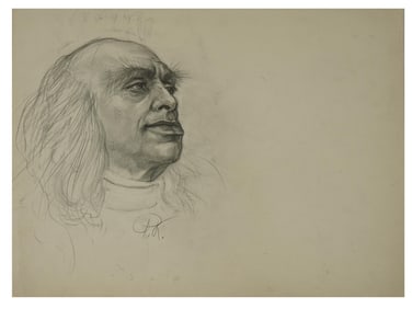 RACHEL KOGAN SOVIET PAINTING OF SOLOMON MIKHOELS