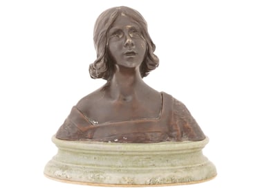 ANTIQUE FRENCH BRONZE SCULPTURE BY LEON DELAGRANGE