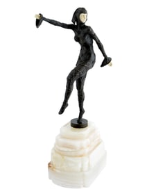 DEMETRE CHIPARUS ART DECO DANCER FIGURINE