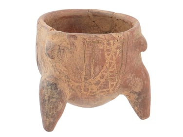 ANCIENT PRE COLUMBIAN MESOAMERICAN TERRACOTTA POT