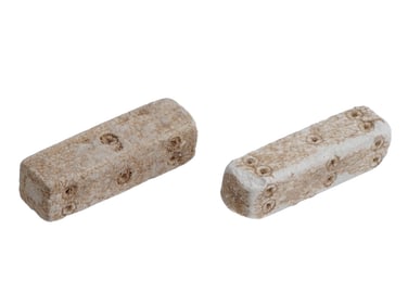 PAIR OF ANCIENT ROMAN STONE DICE 100 TO 300 AD