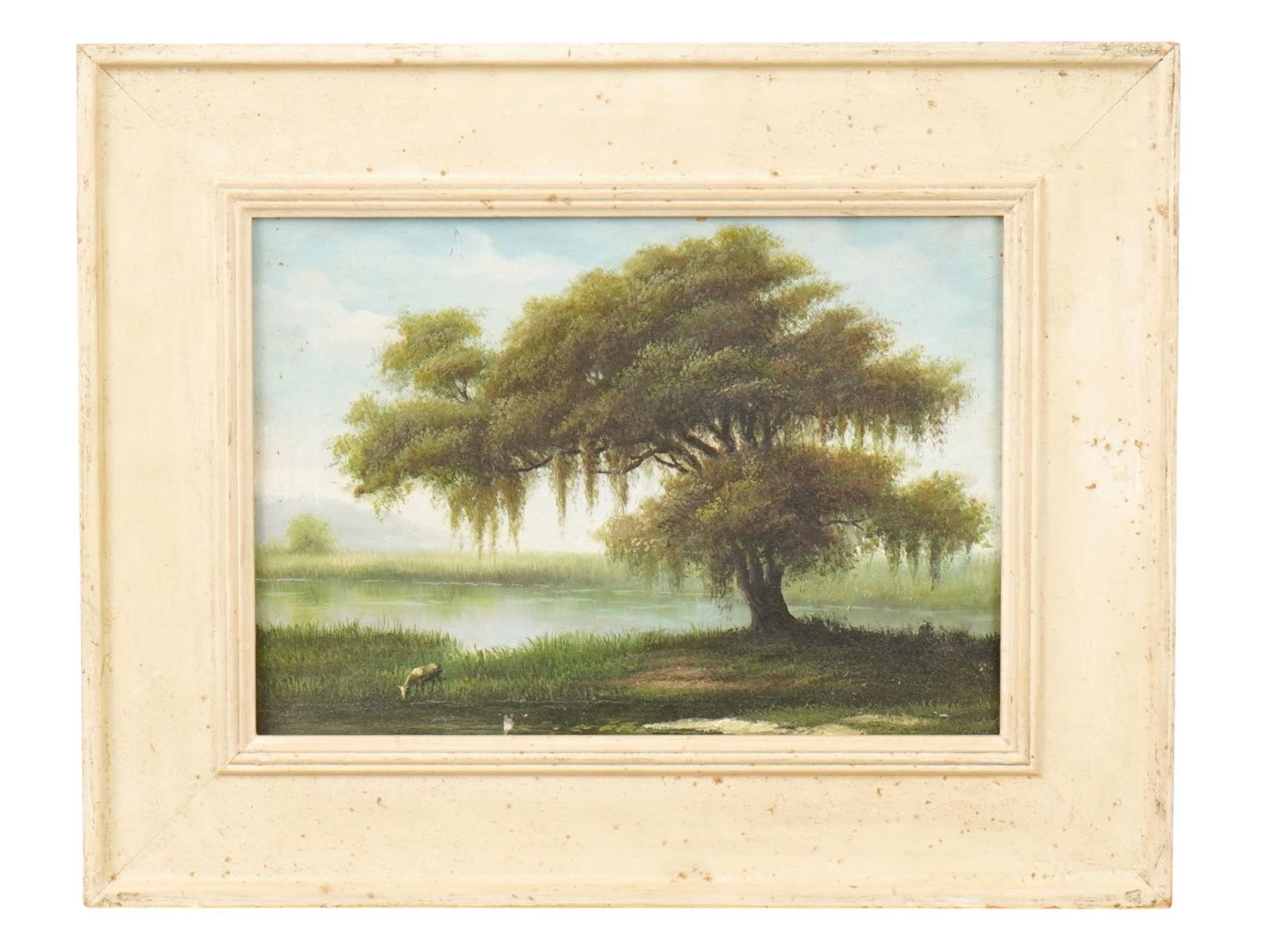 WILLIAM HENRY BUCK SCHOOL LANDSCAPE OIL PAINTING (1 of 5)