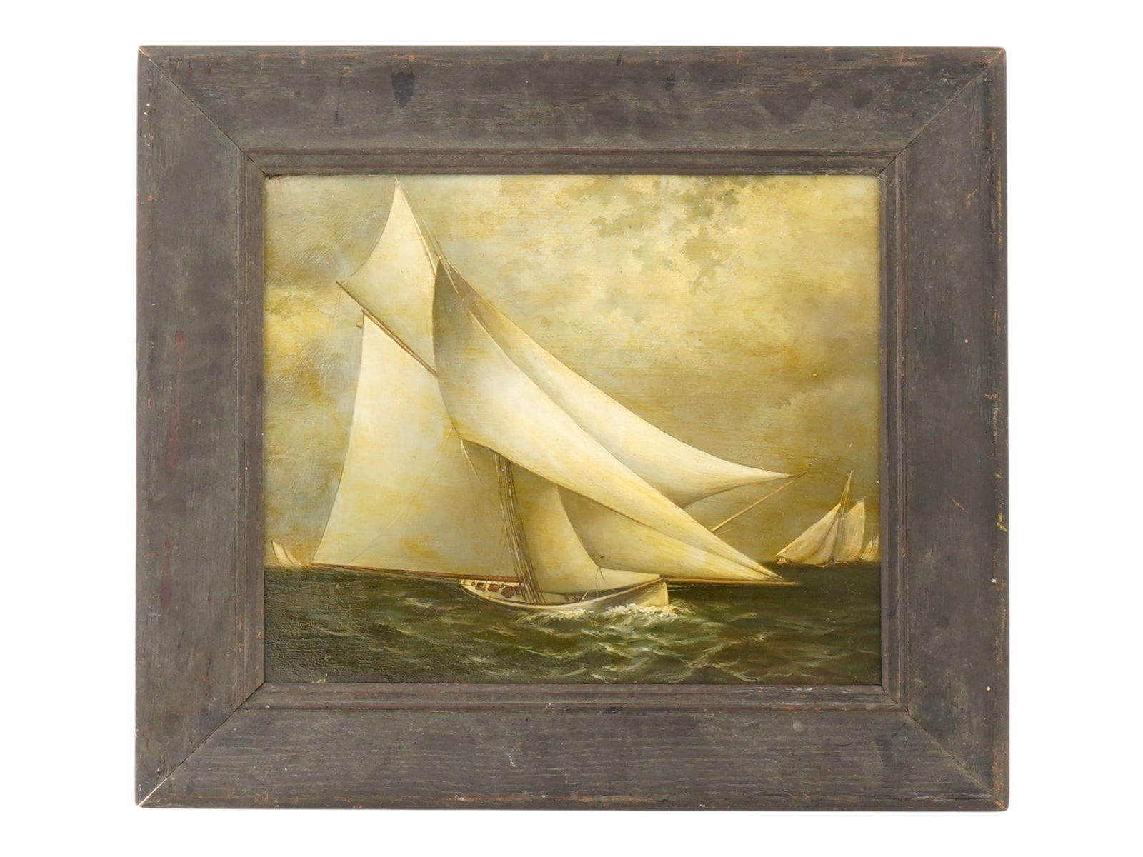AFTER WILLIAM PIERCE STUBBS SEASCAPE OIL PAINTING (1 of 3)