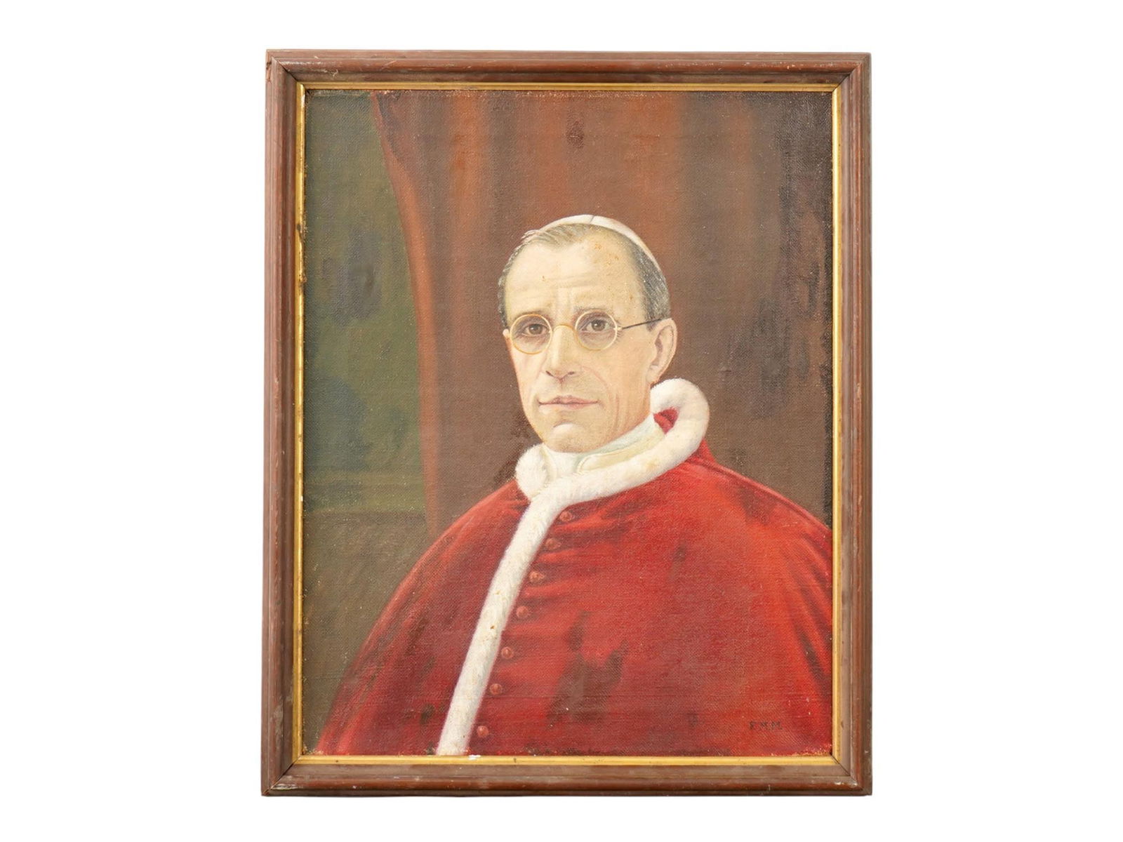 PORTRAIT PAINTING OF POPE PIUS XII EUGENIO PACELLI (1 of 6)