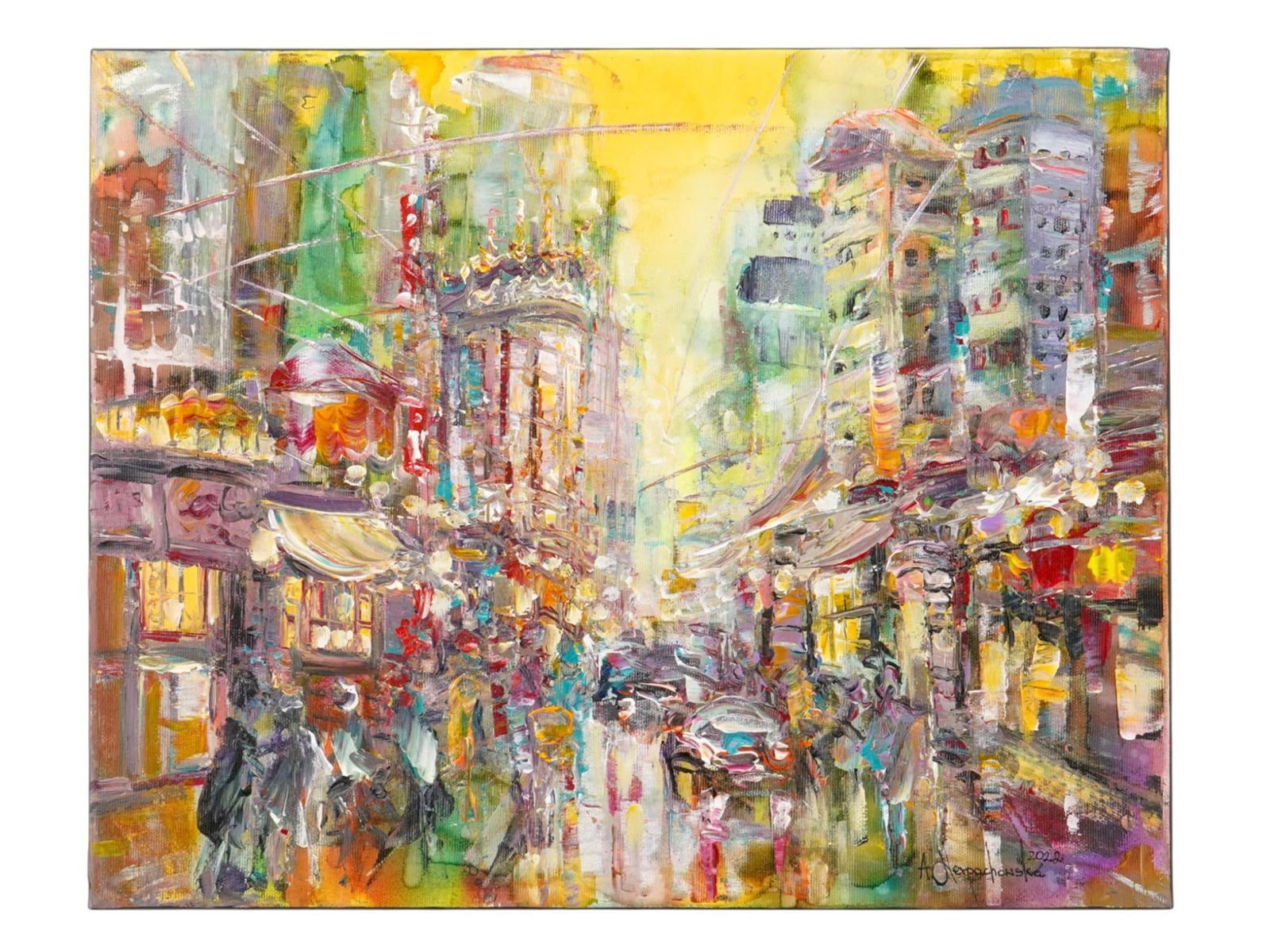 MODERN POLISH PAINTING BY ANNA WERPACHOWSKA OLD NICE (1 of 6)