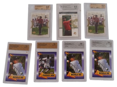 LOT OF GRADED SPORTS CARDS