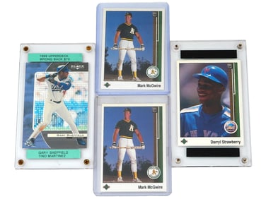UPPER DECK BASEBALL CARDS WITH ERROR VARIATIONS
