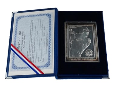 ROBERTO ALOMAR SILVER LINERS CARD